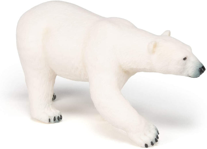 Figura Oso Polar Pintado a Mano