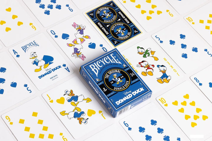 Cartas Bicycle Donald Duck Naipes Magia