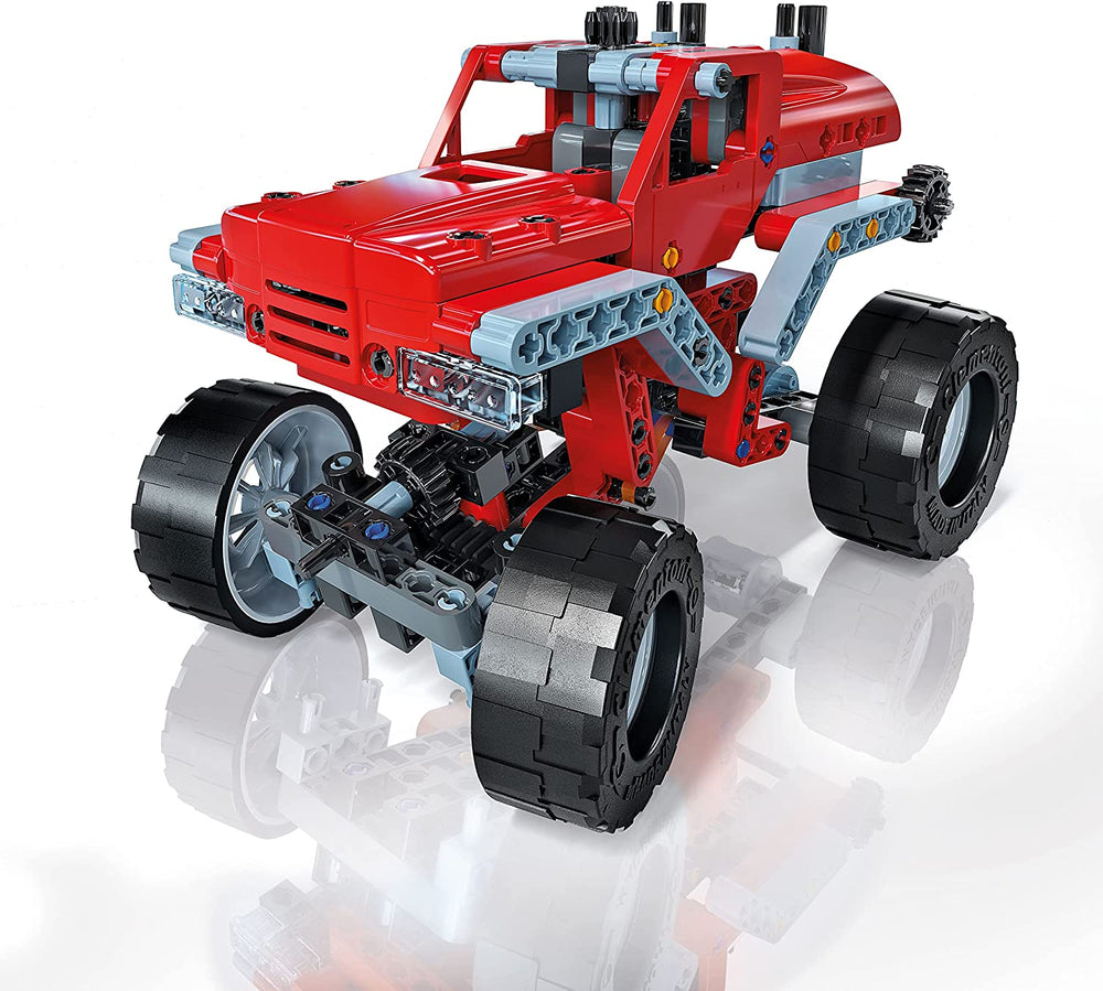 Juego Construcción Tipo Lego 10 Carros STEM Para Niños