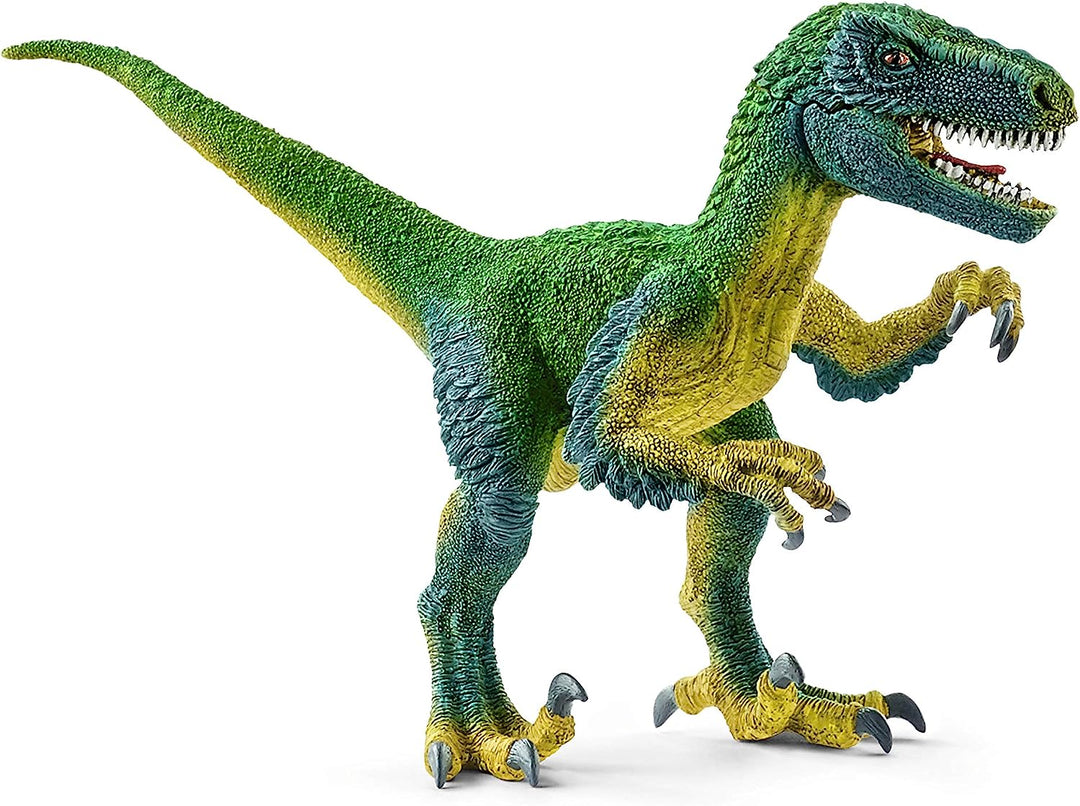 Figura Dinosaurios Velociraptor Pintado A Mano