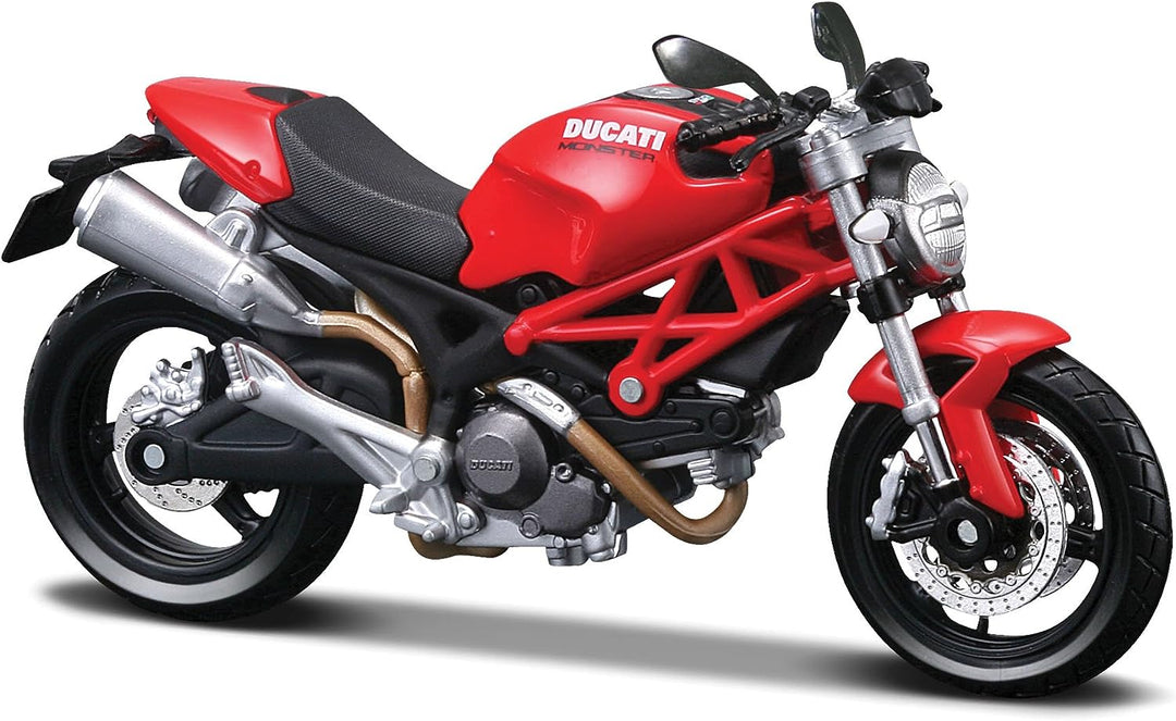 Moto Coleccionable Ducati Monster + Escala 1:18