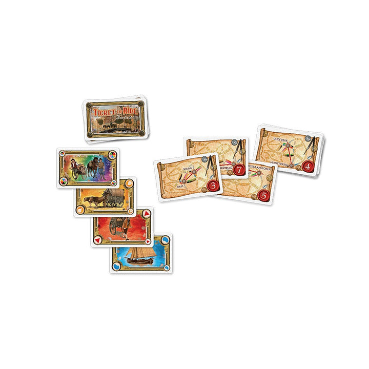 Juego de mesa ¡Aventureros al Tren! Amsterdam