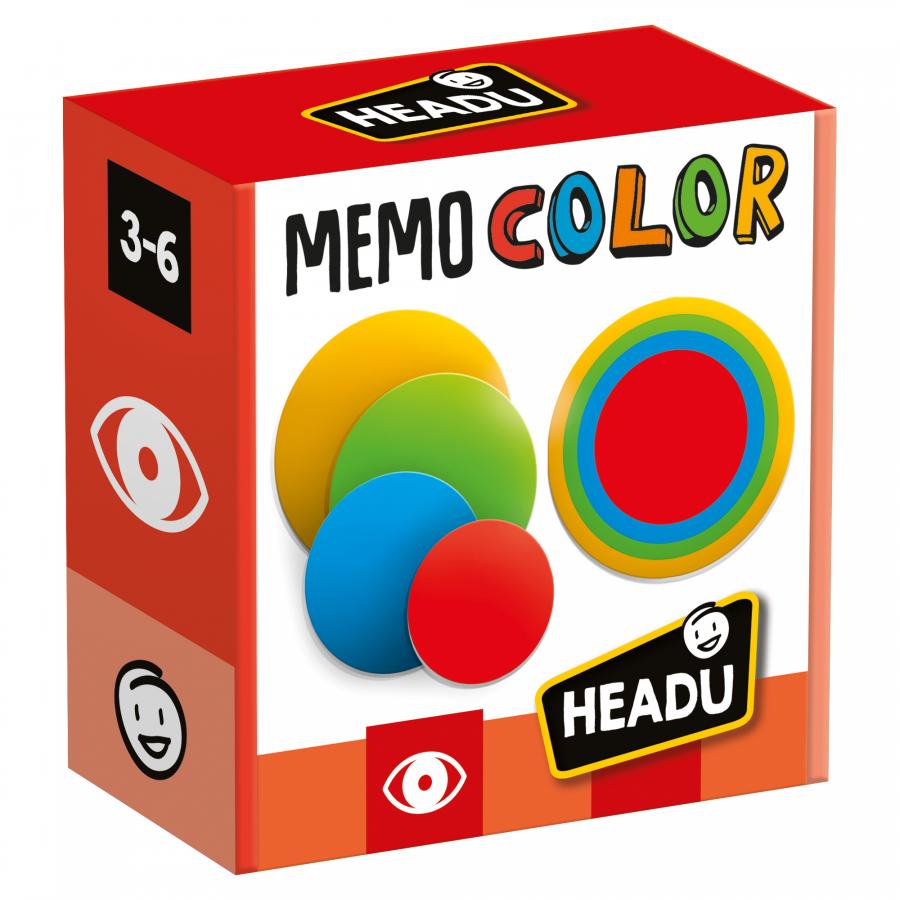 Juego Didáctico Memoria De Colores