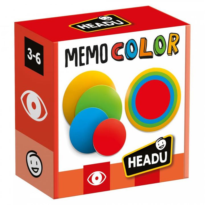 Juego Didáctico Memoria De Colores