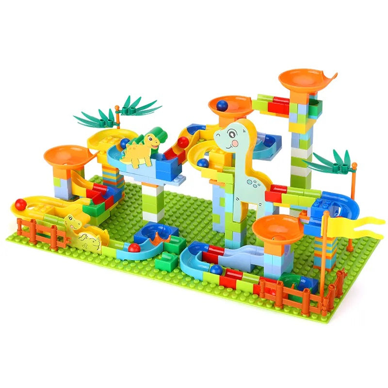 Juego Laberinto De Canicas 260 Piezas Dinosaurio