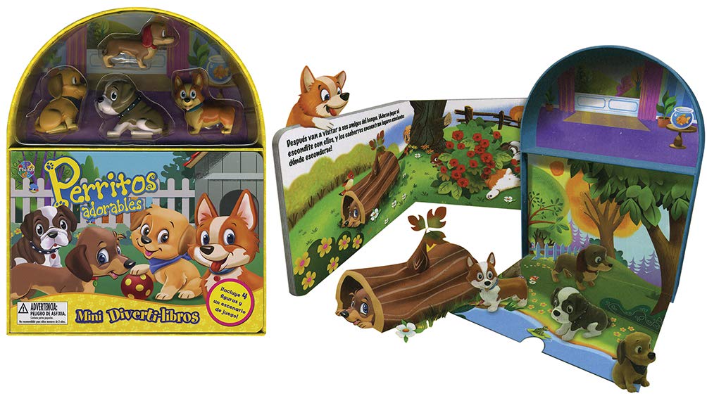Libro y Juego 2 En 1 Animales Perritos