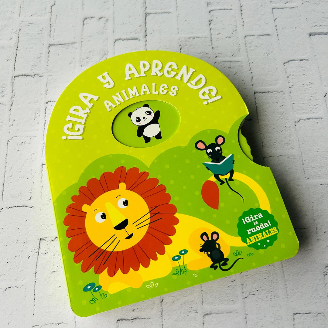 Libro Didáctico Gira Y Aprende Animales