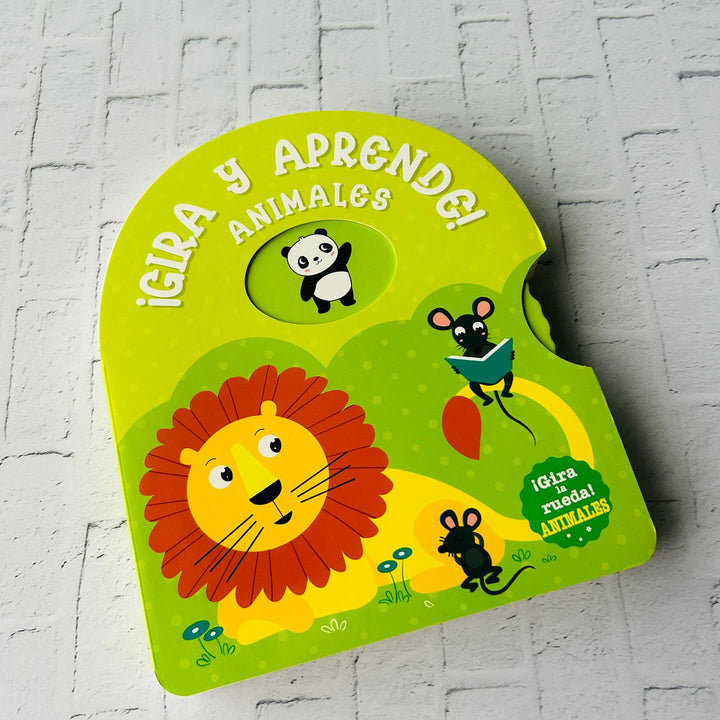 Libro Didáctico Gira Y Aprende Animales