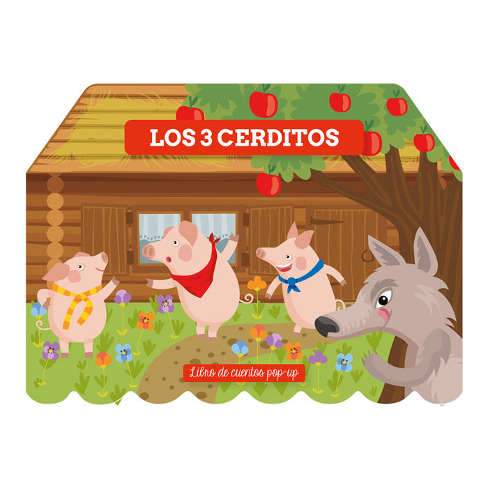 Libro Pop Up Los Tres Cerditos para niños