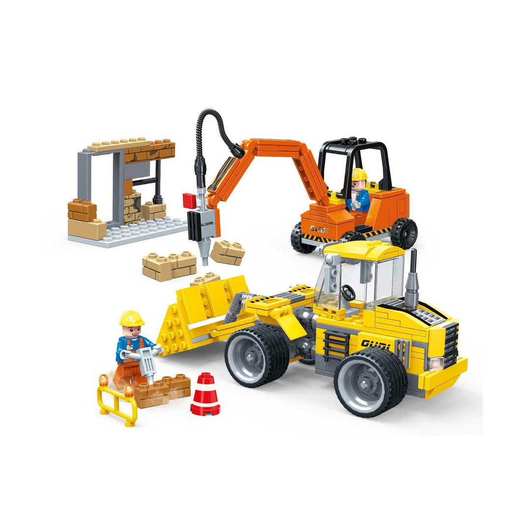 Juego Tipo Lego Carros De Construccion 279 Piezas