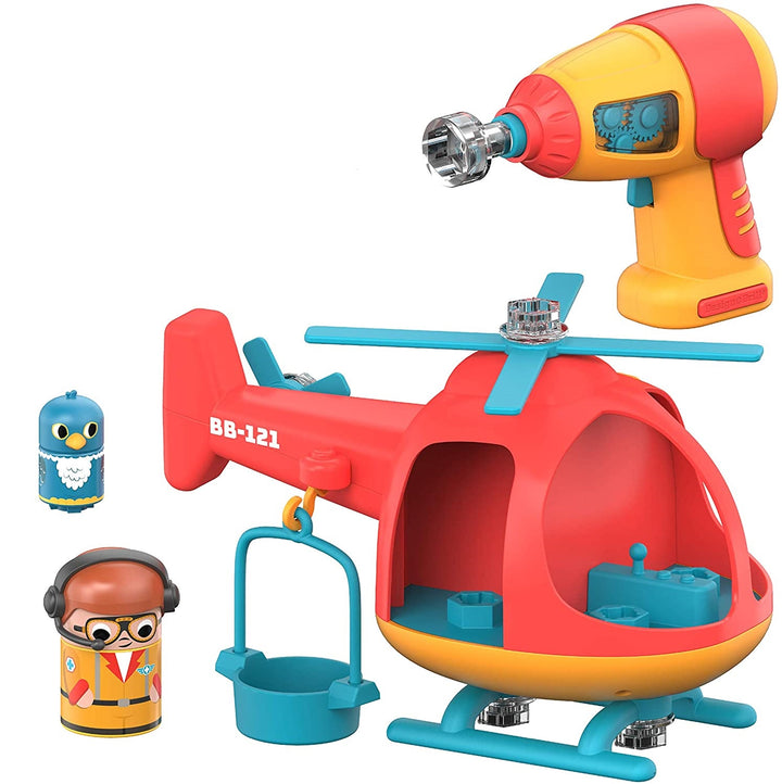 juego didáctico Construye Tu Propio Helicoptero para niños