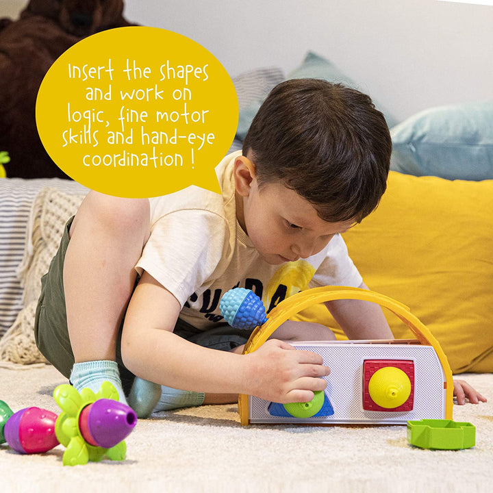 Juego Montessori Formas y Equilibrio 3 En 1