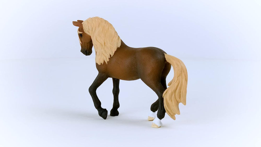 Figura Animales Caballo Paso Peruano  Pintado A Mano