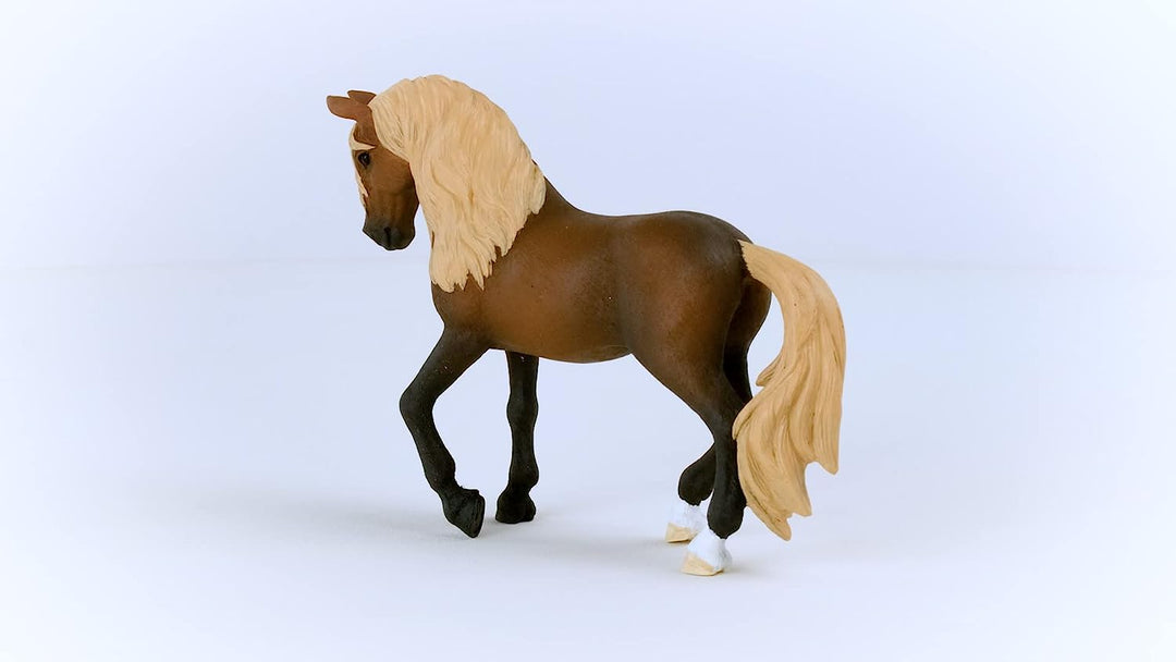 Figura Animales Caballo Paso Peruano  Pintado A Mano