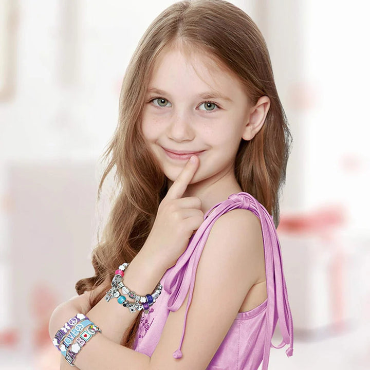 Juego Set Crea Tus Pulseras Creativas Para Niñas