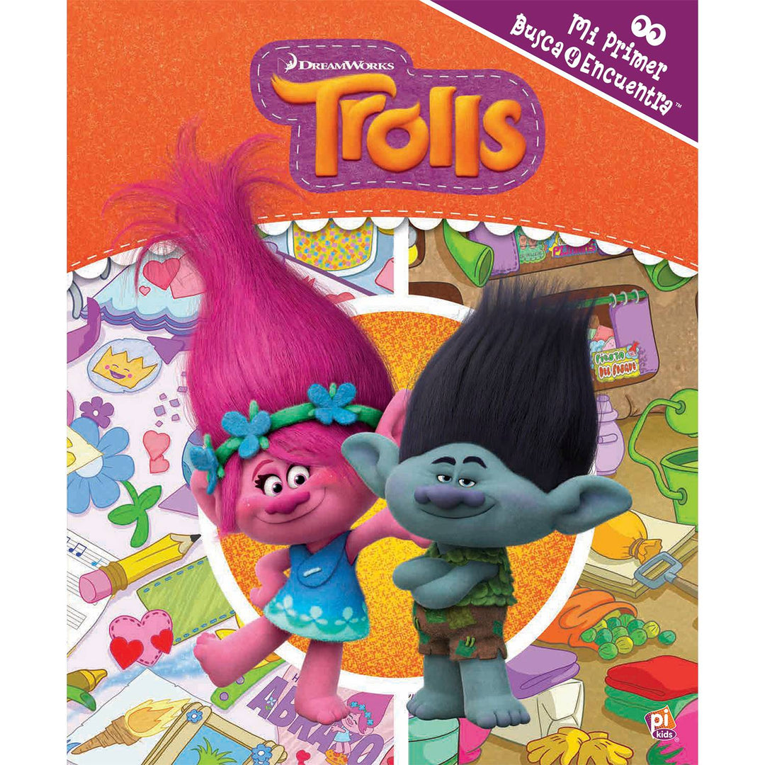 Libro De Actividades Busca Y Encuentra Trolls