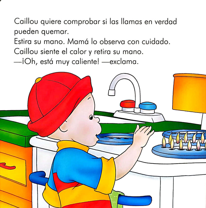 Libro Caillo ¡Ten Cuidado!
