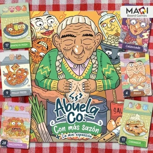 Juego De Mesa Abuela Co Y Mini Expansion