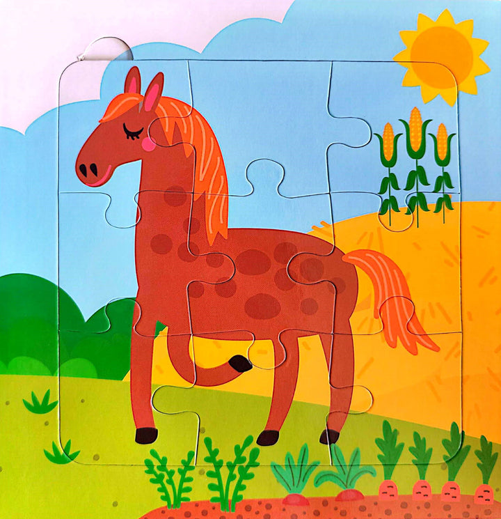 Libro Interactivo 2 en 1 La Granja Animales Trabajadores