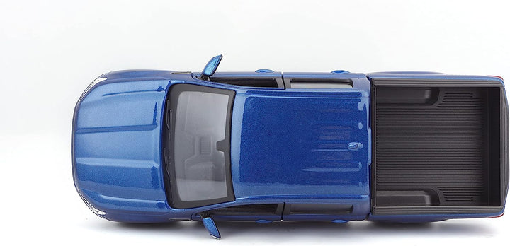 Carro Coleccionable Ford Ranger Azul Escala 1/24