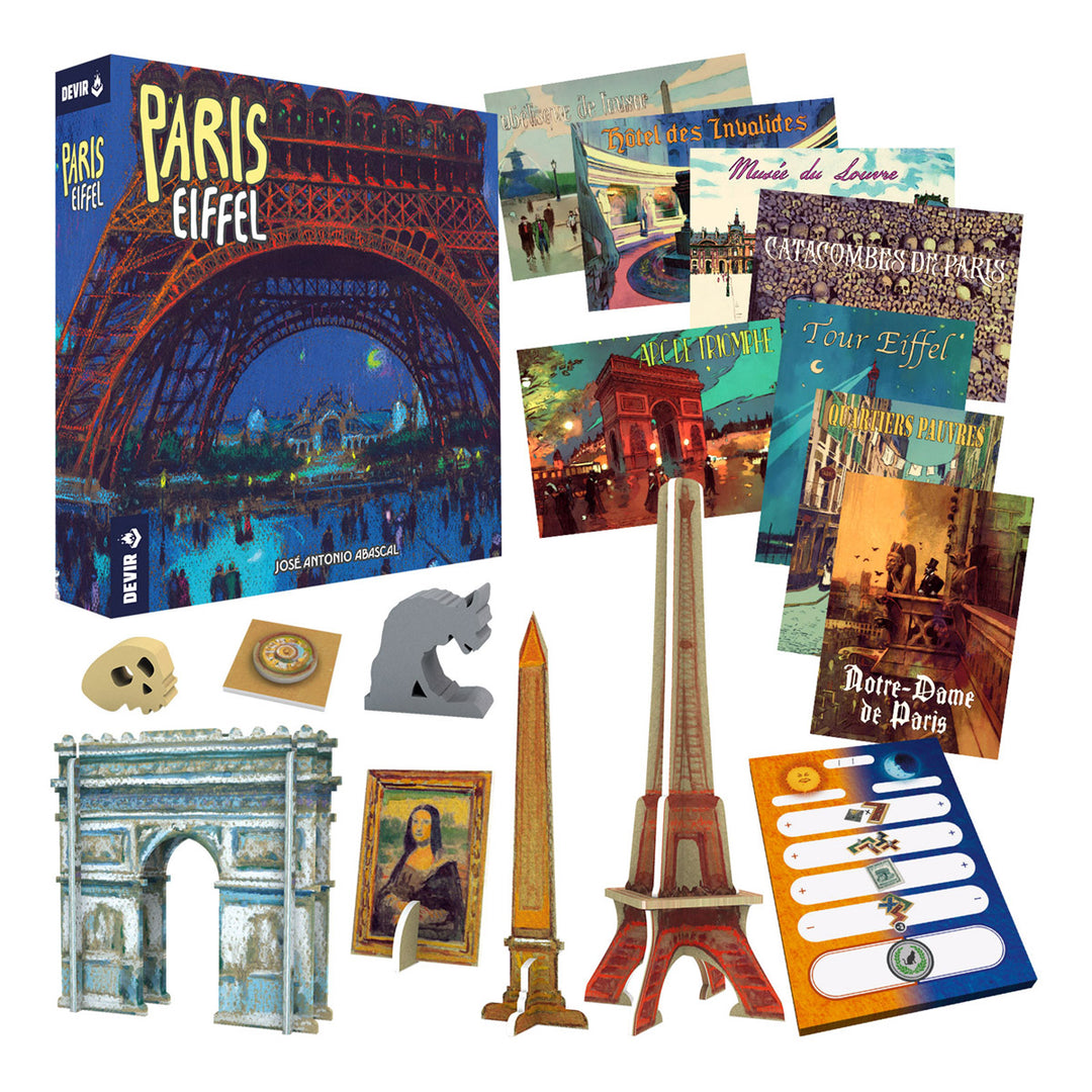 Juego París Expansión Eiffel Para Niños Adultos