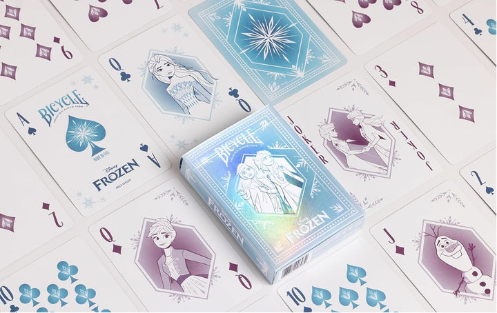 Barajas Cartas Bicycle Frozen Naipes Magia