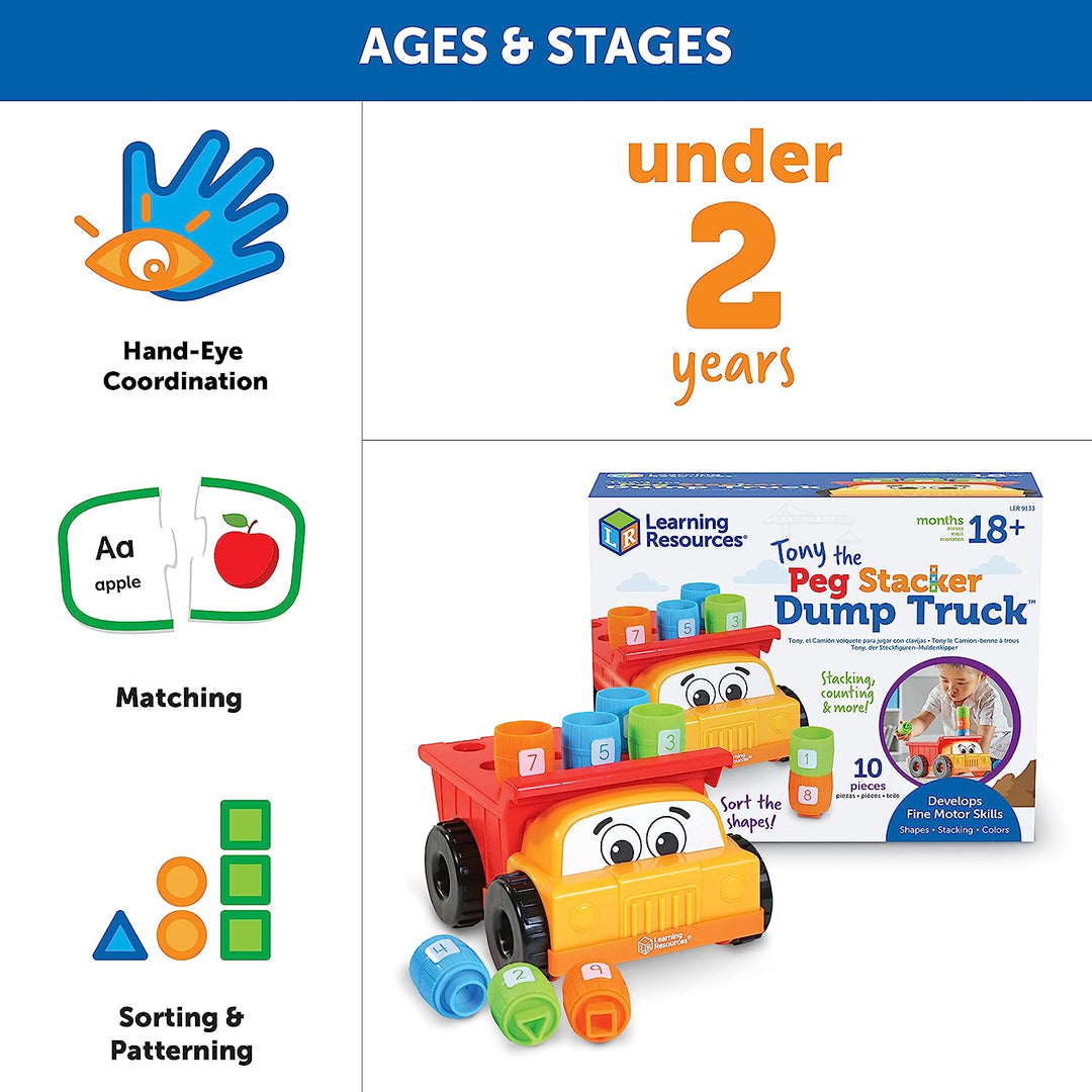 Juego Volqueta De Clasificación De Formas Y Colores Niños