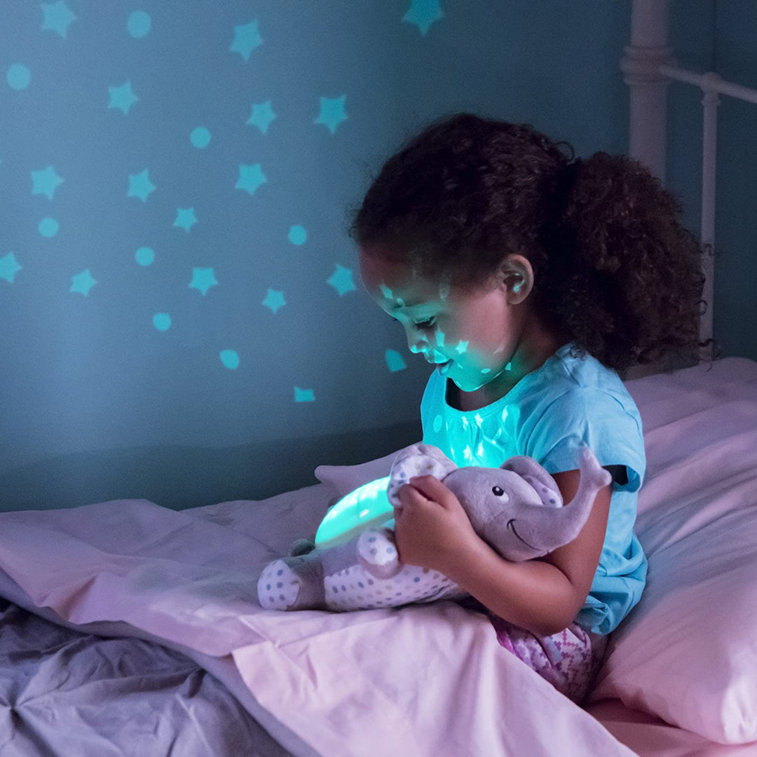 Lampara Para Niños Proyector Luz Elefante