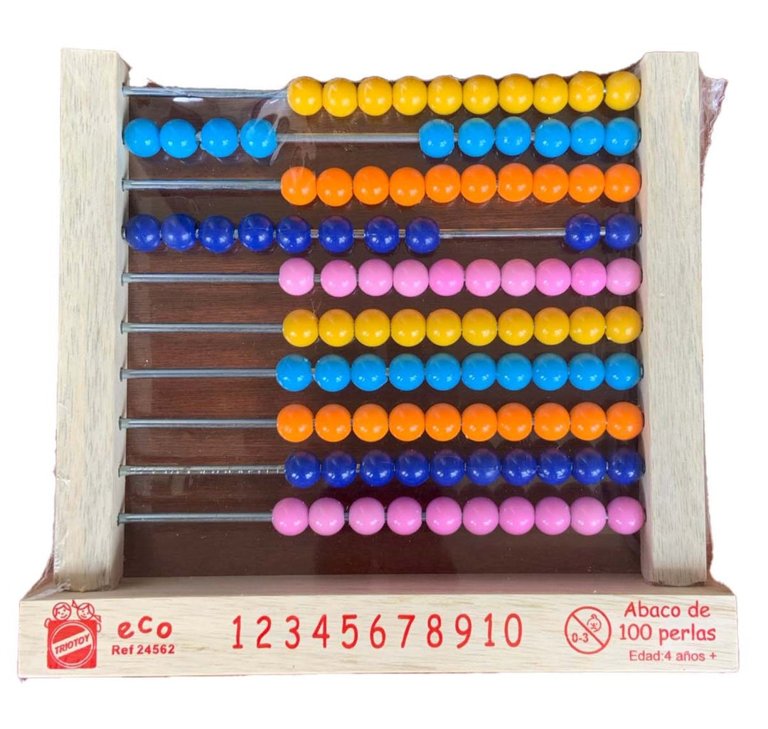 Abaco Didáctico 100 Piezas Matemáticas