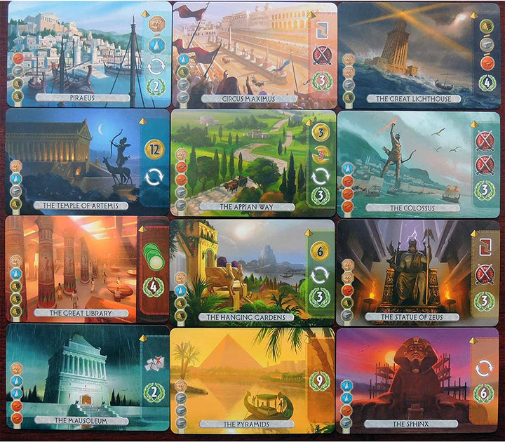Juego De Mesa 7 Wonders Duel Español