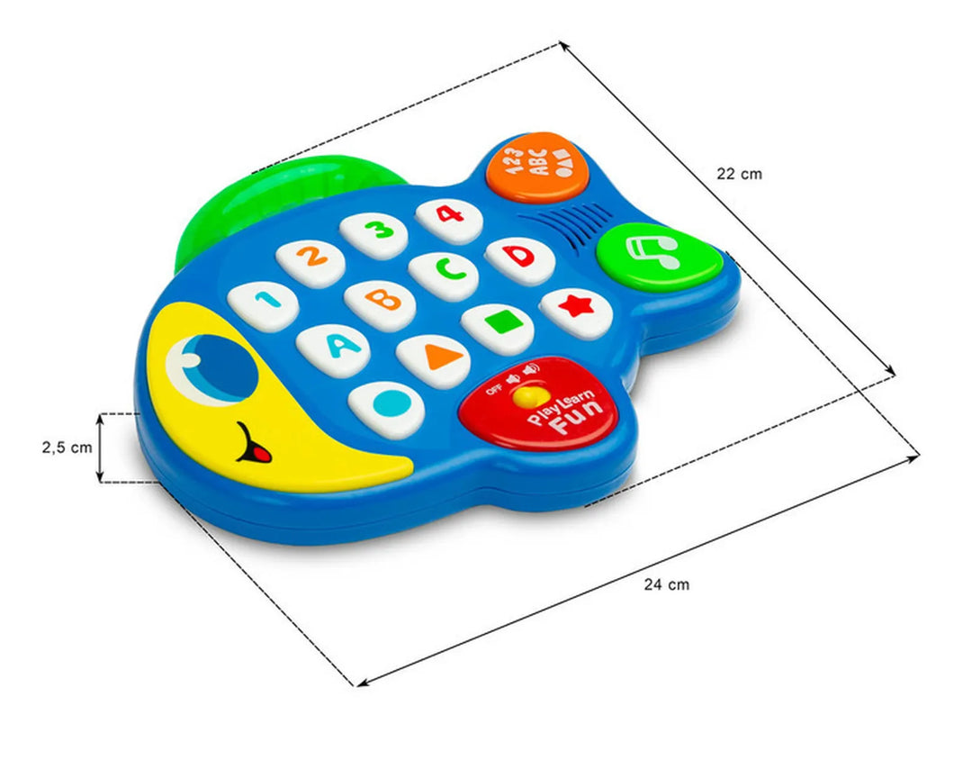 Juego Pez Interactivo Con Luces Para Niños