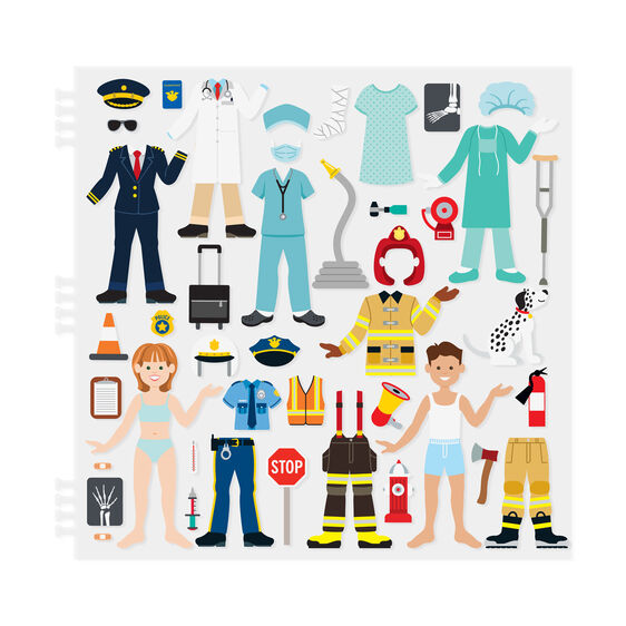 Stickers Acolchados de Profesiones