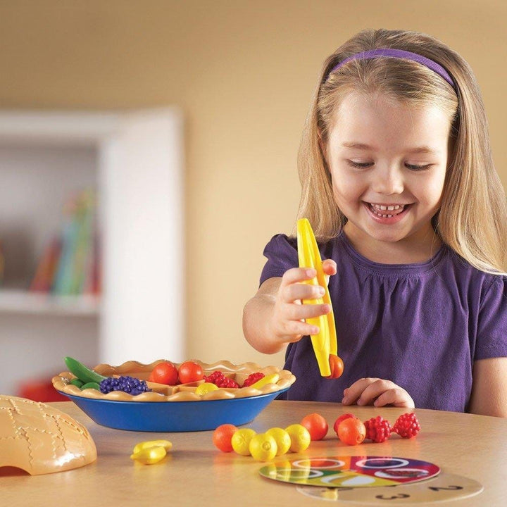 Juego didáctico de Motricidad Fina Pie De Frutas para niños