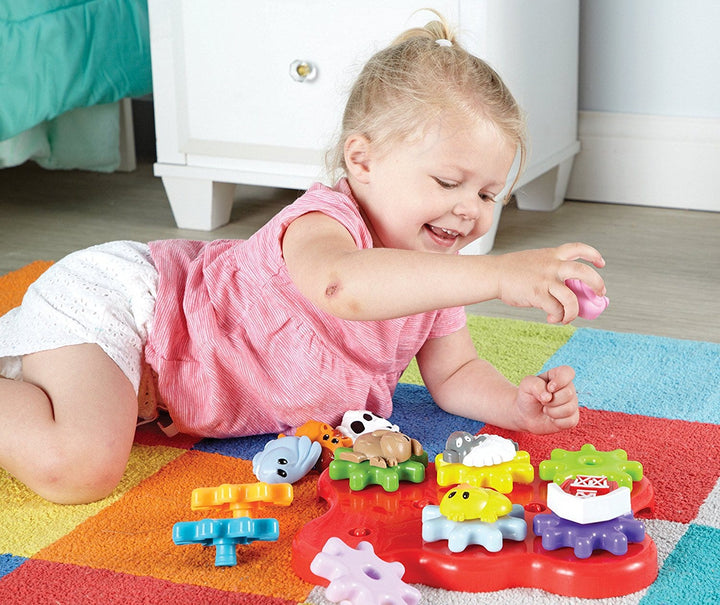 Juego Didáctico De Engranajes y Construcción Para Niños