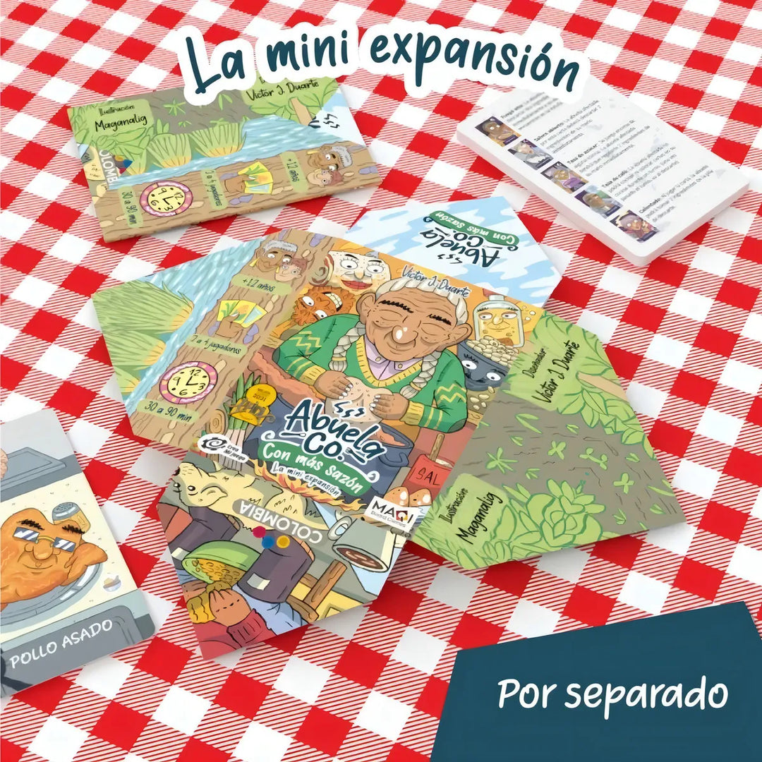 Juego De Mesa Abuela Co Y Mini Expansion