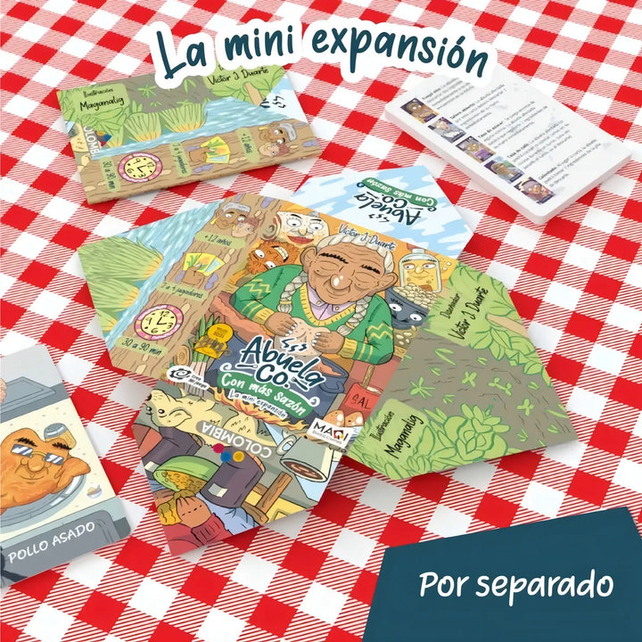 Juego De Mesa Abuela Co Y Mini Expansion