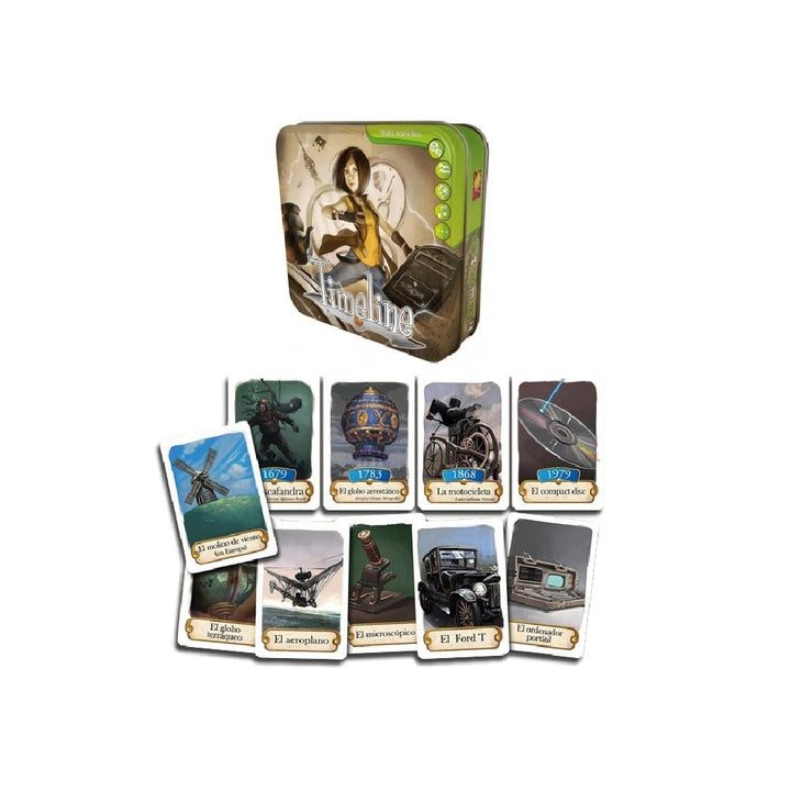 Juego De Mesa Timeline Multi-Temático
