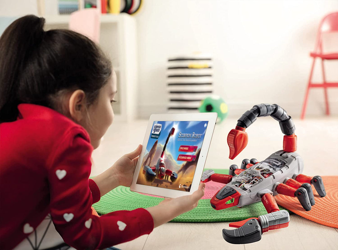 Construye El Robot Escorpion STEAM Niños