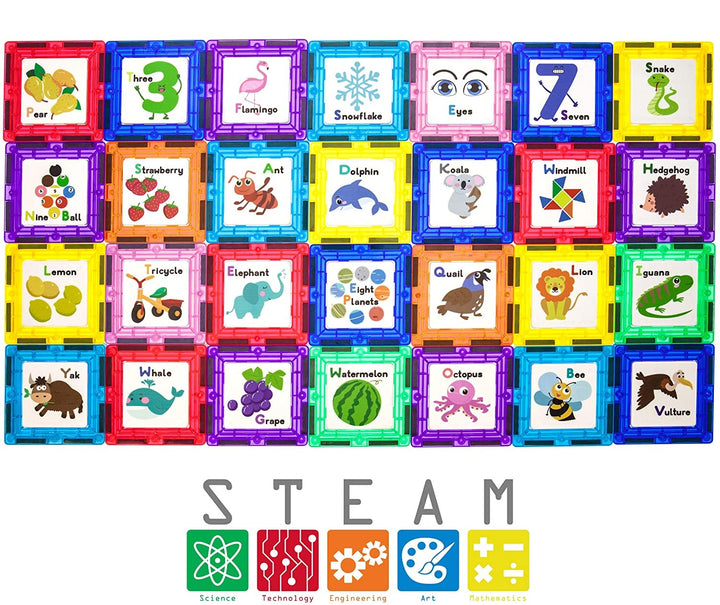 Juego de Construcción Magnético Vocabulario