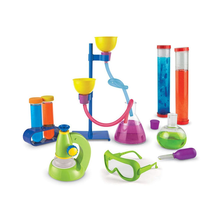 Juego Set de Experimentos Científicos y Microscopio Niños
