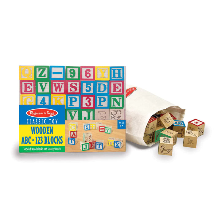 Cubos Abc 123 Didacticos En Madera