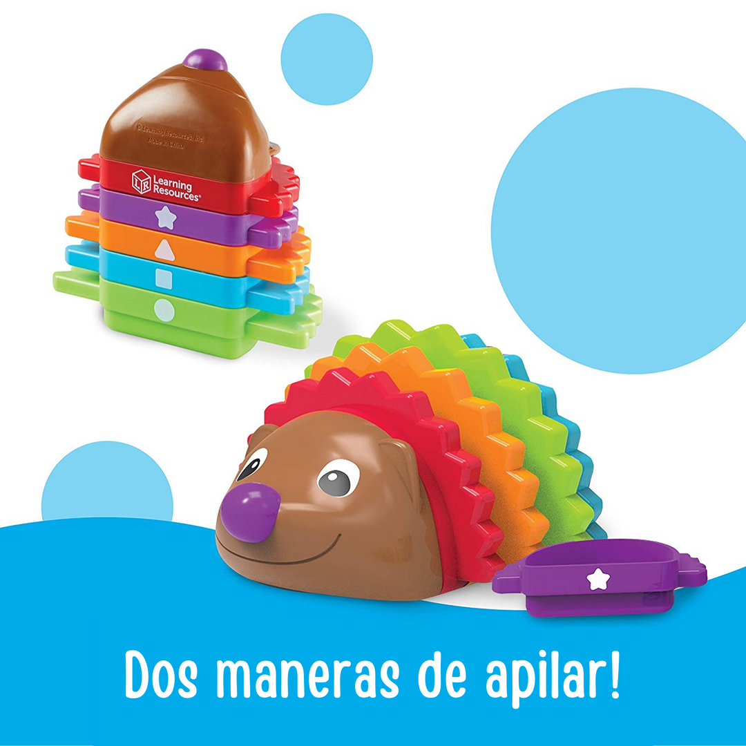 Erizo Para Apilar 2 en 1 Multisensorial