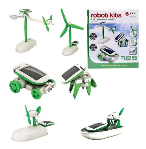 Robot Solar 6 en 1 Energía Verde