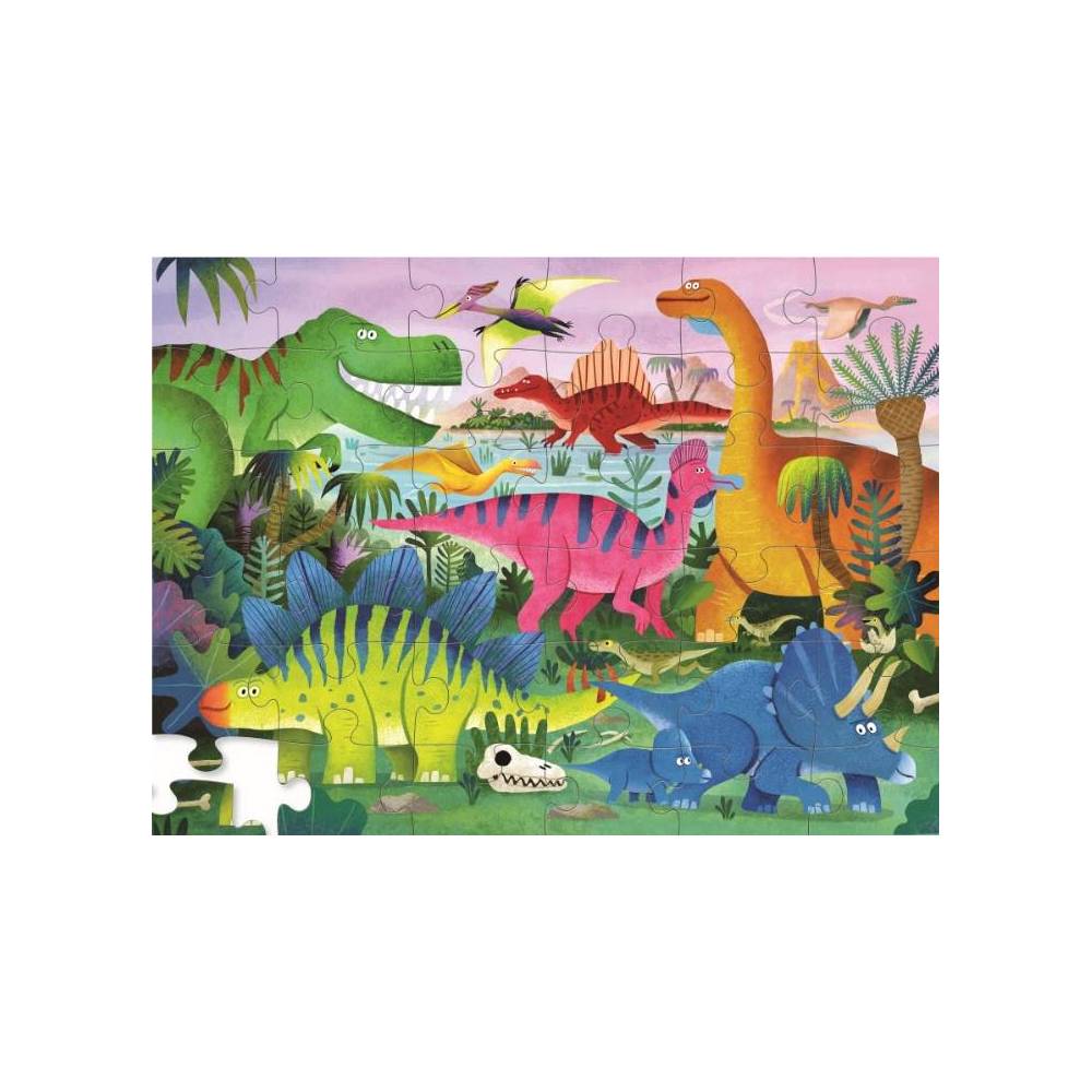Rompecabezas 36 Piezas Mundo De Los Dinosaurios
