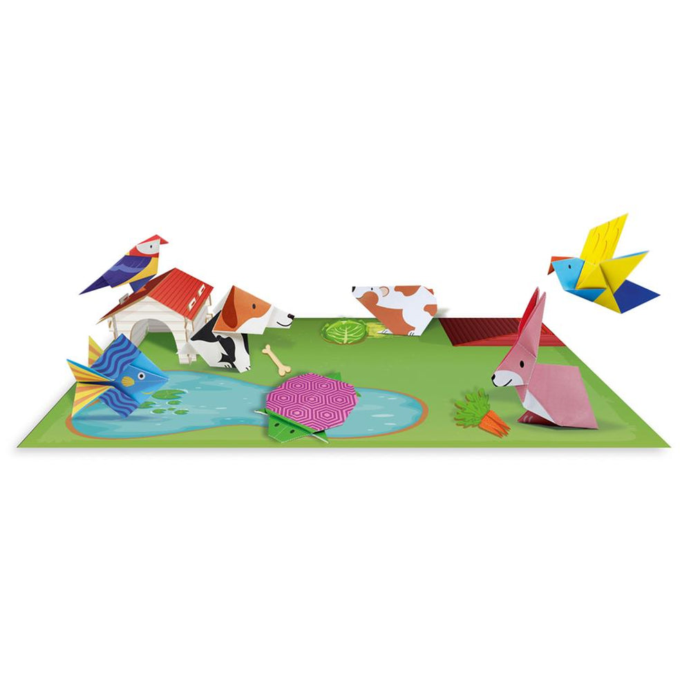 Set De Arte Y Manualidades Origami Mascotas