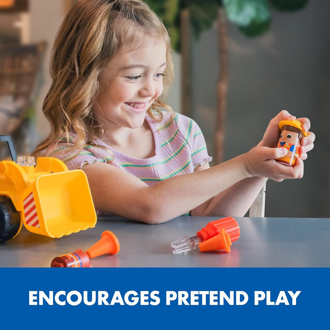 Juego Construcción Tu Camión Bolldozer niños