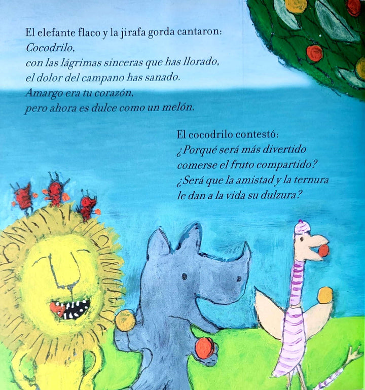 Libro Infantil Las Lagrimas Del Cocodrilo Amalia Low