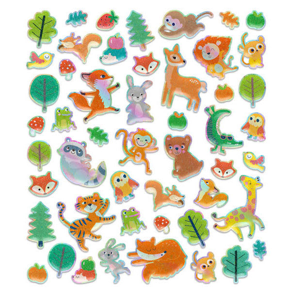 Juego De Stickers Animales Para Niños
