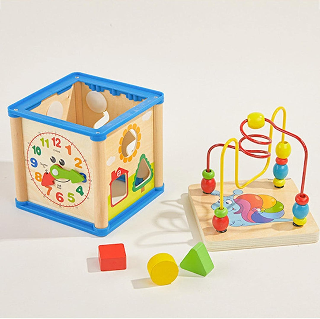 Cubo Didactico De Actividades Sensorial