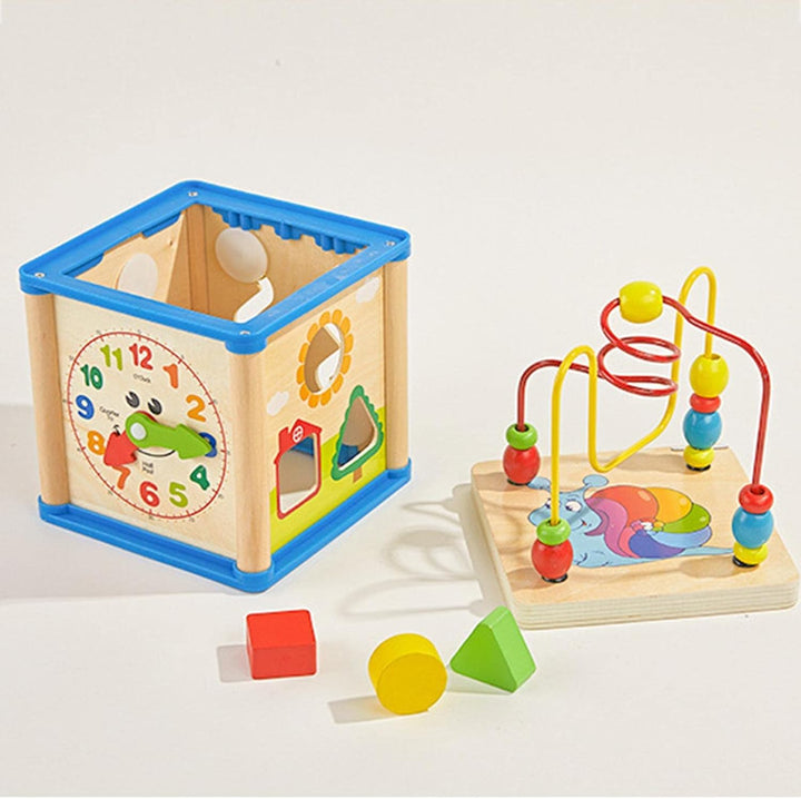 Cubo Didactico De Actividades Sensorial